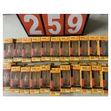 (22) KODAK LED LIGHTING CANDLE TORPEDO 25W BULBS