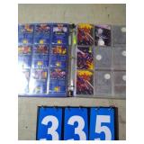MAVEL COMIC TRADING CARDS IN BINDER MAVEL COMIC TRADING CARDS IN BINDER