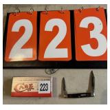 CASE XX 6233 SS 2 BLADE POCKET KNIFE NEW IN BOX CASE XX 6233 SS 2 BLADE POCKET KNIFE NEW IN BOX