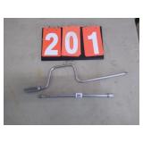3/8 " SNAP-ON SPEED WRENCH & 12" SNAP-ON EXTENSION 3/8 " SNAP-ON SPEED WRENCH & 12" SNAP-ON EXTENSION
