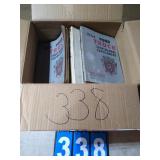 BOX OF VARIOUS FORD REPAIR MANUALS 1950-1970