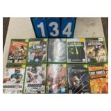 10 VARIOUS XBOX GAME LOT 10 VARIOUS XBOX GAME LOT