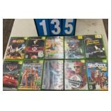 10 VARIOUS X BOX GAMES