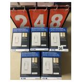 (5) EATON WI-FI SMART UNIVERSAL DIMMER SWITCHES