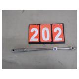 18" SNAP-ON 1/2" BREAKER BAR 18" SNAP-ON 1/2" BREAKER BAR
