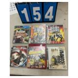 6 VARIOUS PLAYSTATION 3 GAMES 6 VARIOUS PLAYSTATION 3 GAMES