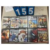 10 VARIOUS PLAYSTATION 2 GAMES