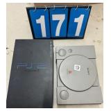 PLAY STATION 1 & 2 CONSOLES