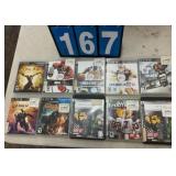 10 VARIOUS PLAYSTATION 3 GAMES