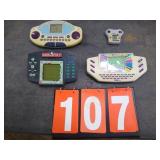 VARIOUS HANDHELD GAMES