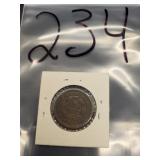 180? HALF CENT & 1853 UNITED STATES LARGE CENT