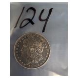 1885 MORGAN SILVER DOLLAR