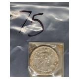 1989 AMERICAN EAGLE 1OZ FINE SILVER