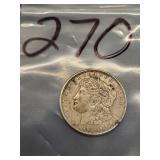 1921 D MORGAN SILVER DOLLAR