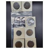 (7) VARIOUS UNITED STATES LARGE CENTS