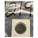 1841 UNITED STATES LARGE CENT