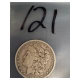 1884 MORGAN SILVER DOLLAR