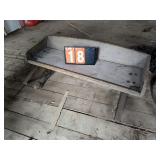 WOOD BUCK BOARD BUGGY SEAT