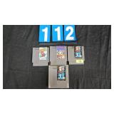 4 VARIOUS MARIO GAMES FOR ORINGINAL NINTENDO