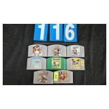 8 VARIOUS NINTENDO 64 GAMES