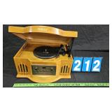 RETRO STYLE OHILCO CD/RECORD PLAYER