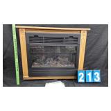 HEAT SURGE OAK ELCTRIC FIREPLACE