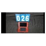 NINTENDO 3DS XL RED GAME SYSTEM