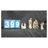 GROUP LOT OF WILLOW TREE FIGURES