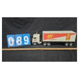 NYLINT PETER PAN METAL SEMI TRUCK & TRAILER TOY