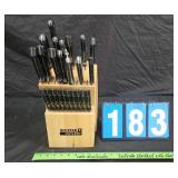 SIX STAR + CUTLERY KITCHEN KNIFE SET