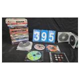 GROUP LOT OF VARIOUS CD'S/DVD'S