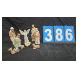 PORCELAIN NATIVITY SET