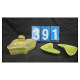 CALIFORNIA POTTERY COVERED DISH & SERVING DISHES