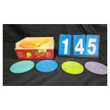 FISHER PRICE MUSIC BOX RECORD PLAYER