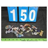 GLASS FIGURAL CANDY & COPPER BRACELET