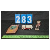 MIXED TOY LOT GAME, TRUCK FIGURE