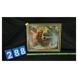 PAUL DETLEFREN WATER MILL  FRAMED PRINT