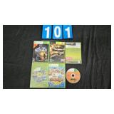 5 VARIOUS XBOX & XBOX 360 GAMES