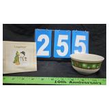 LONGABERGER HOLIDAY BOWL