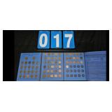 LINCOLN HEAD PENNY BOOK POST 1959 WITH 64 COINS