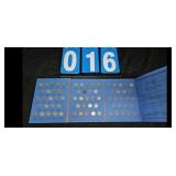 ROOSEVELT DIME BOOK POST 1965 WITH 41 COINS