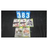 5 VARIOUS FACTORY SEALED XBOX FOOTBALL GAMES