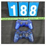 2 SONY PLAYSTATION CONTROLLERS