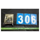 1930'S SILHOUTTE COURTING COUPLE FRAME
