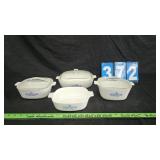 7 PIECE CORNING CORELLE WARE DISHES