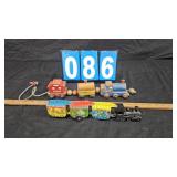 MARX DISNEYLAND EXPRESS & HOLGATE WOOD TOY TRAINS