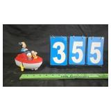 MICKEY MOUSE WIND UP BOAT TOY