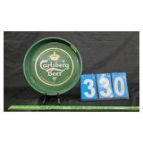 CARLSBERG BEER METAL BEER TRAY