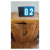 PINE CABINET 37X24X13