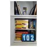 CLOSET CONTENTS, CLOTHING, PUZZLES, TOWELS MISC.
